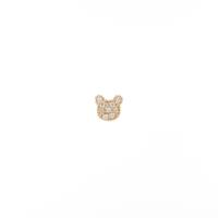 ポンテヴェキオ クマ ピアス 片耳