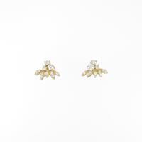 K18YG ダイヤモンドピアス