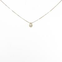 K18YG ダイヤモンドネックレス