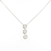 【新品】プラチナダイヤモンドネックレス 0．502ct・F・VVS1?VS2・VG?GOOD