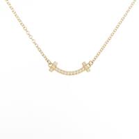 ティファニー Tスマイル ミニ ネックレス