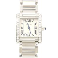 カルティエ W4TA0008 タンクフランセーズ／D クォーツ