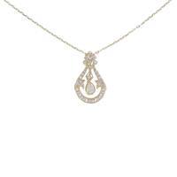 K18YG／K18WG／750YG ダイヤモンドネックレス