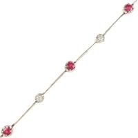 【リメイク】PT ルビーブレスレット