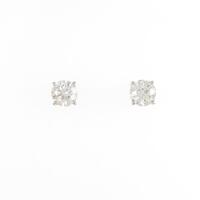 プラチナダイヤモンドピアス 0．507ct・0．513ct・D・VVS2・EXT