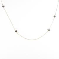 K18YG ダイヤモンドネックレス