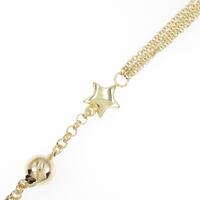 750YG スター ブレスレット