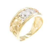 K18YG／PT／K18PG エレファント ダイヤモンドリング