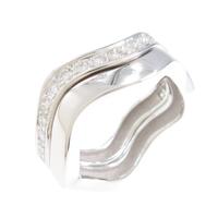 カルティエ ネプチューン 2ロウ リング