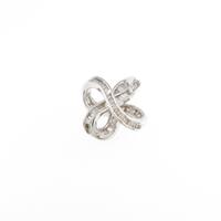 K18WG ダイヤモンドペンダント