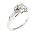 カルティエ バレリーナ リング 0．19ct・D・VVS1・EXT