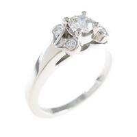 カルティエ バレリーナ リング 0．19ct・D・VVS1・EXT