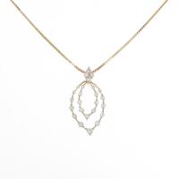 クイーン ダイヤモンドネックレス