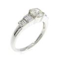 プラチナダイヤモンドリング 0．578ct・M・VS2・ファンシーカット