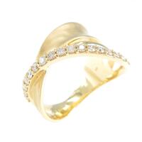 K18YG ダイヤモンドリング