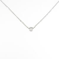 PT ソリティア ダイヤモンドネックレス