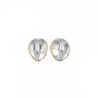 K18YG／PT ピアス