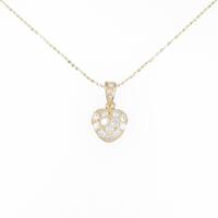 K18YG／18KTYG ダイヤモンドネックレス
