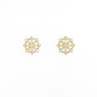 【リメイク】K18YG ダイヤモンドピアス