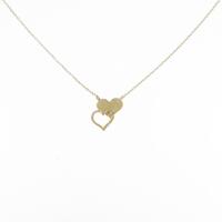K18YG ハート ネックレス