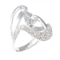 K18WG ダイヤモンドリング