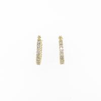 K18YG ダイヤモンドピアス