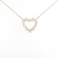 ティファニー ハート ダイヤモンドネックレス