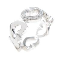 カルティエ Cハート 1P リング