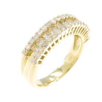 K18YG ダイヤモンドリング