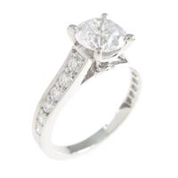 カルティエ MKコーフィル パヴェ リング 0．91ct・E・VVS2