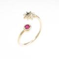 エナソルーナ ルビーピンキーリング