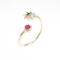 エナソルーナ ルビーピンキーリング
