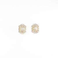 【新品】K18YG ダイヤモンドピアス