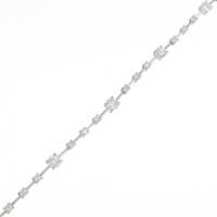 【リメイク】K18WG ダイヤモンドブレスレット