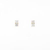 【リメイク】K18YG ダイヤモンドピアス