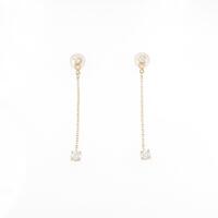 【リメイク】K18YG ダイヤモンドピアス