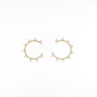 【リメイク】K18YG ダイヤモンドピアス