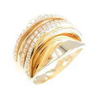 K18YG ダイヤモンドリング