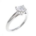 ティファニー ハート ダイヤモンドリング 0．59ct・H・IF・ハートシェイプ