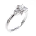 プラチナダイヤモンドリング 0．365ct・H・SI1・GOOD