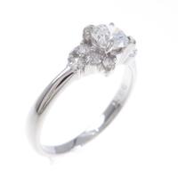 プラチナダイヤモンドリング 0．365ct・H・SI1・GOOD
