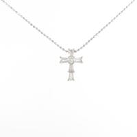 PT クロス ダイヤモンドネックレス