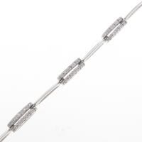 K18WG ダイヤモンドブレスレット