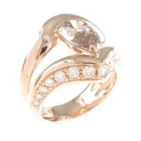 K18PG ダイヤモンドリング