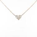 【リメイク】K18PG ダイヤモンドネックレス 1．010ct・VLYB・SI1・ハートシェイプ
