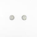 プラチナダイヤモンドピアス 0．393ct・0．414ct・VLY・VVS2?VS2・VG?GOOD