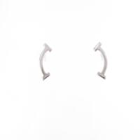 ティファニー Tスマイル ピアス