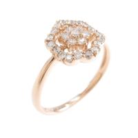 K18PG ダイヤモンドリング