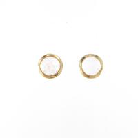 ルジアダ ローズクオーツピアス