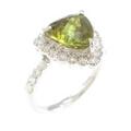 K18WG スフェーンリング